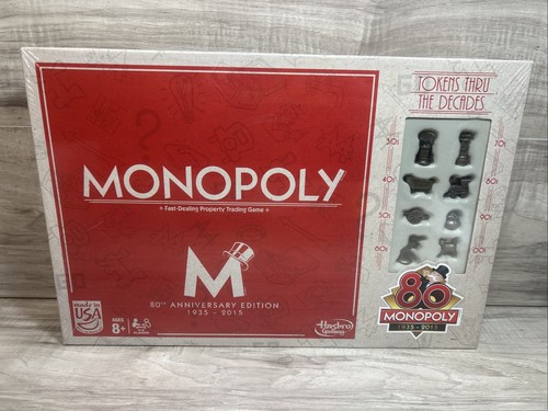 Monopoly 80th anniversary 2015 - monopoly,