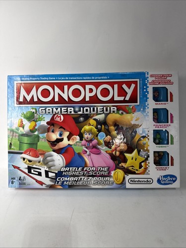 Monopoly gamer mario brand - monopoly,
